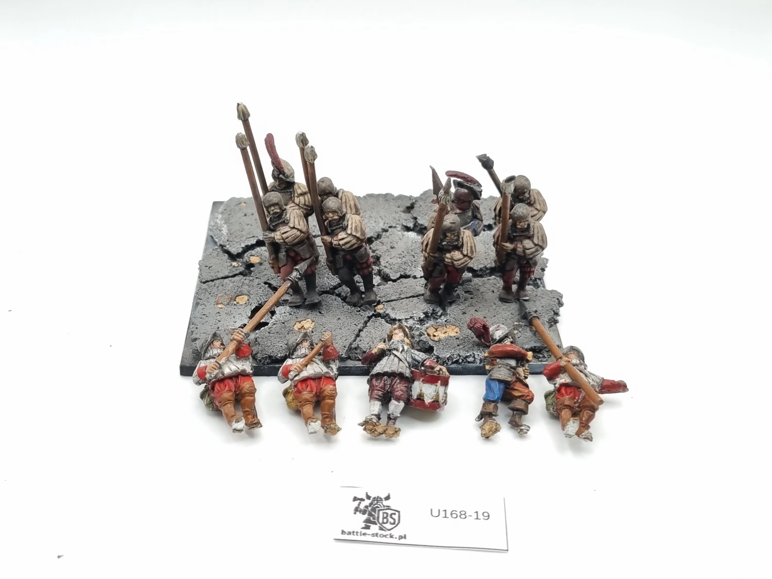 uszkodzeni pizzaros / spearmen zestaw