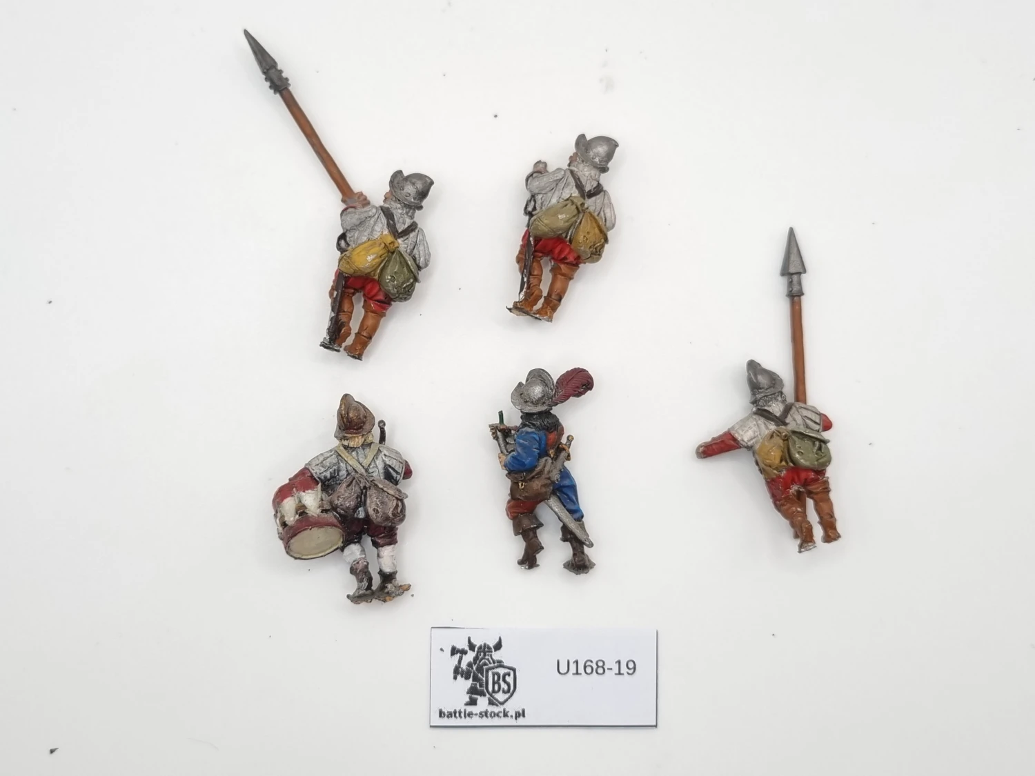 uszkodzeni pizzaros / spearmen zestaw