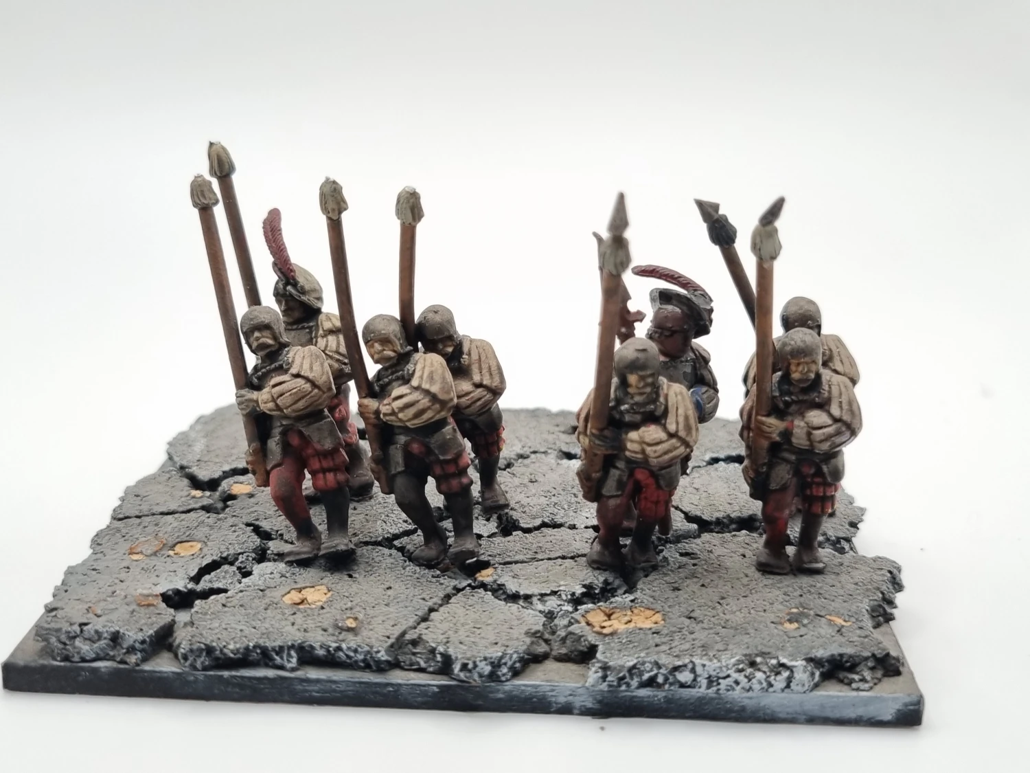 uszkodzeni pizzaros / spearmen zestaw