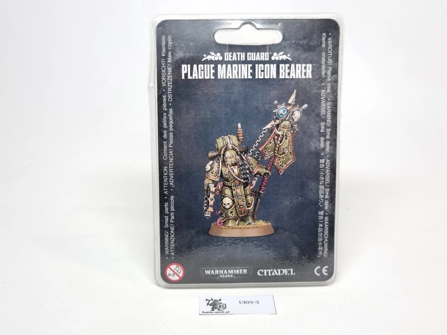 plague marine icon bearer