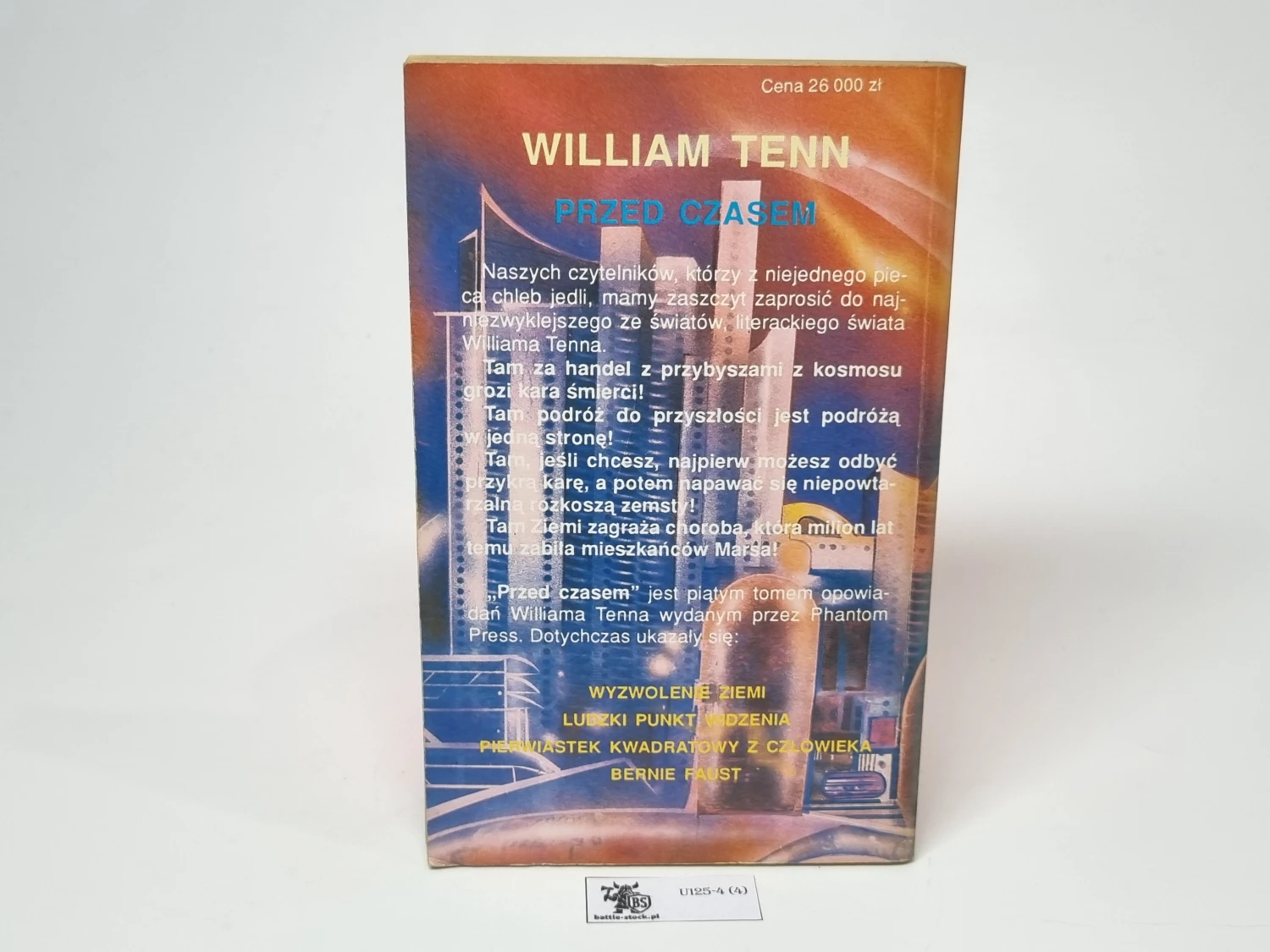 William Tenn przed czasem