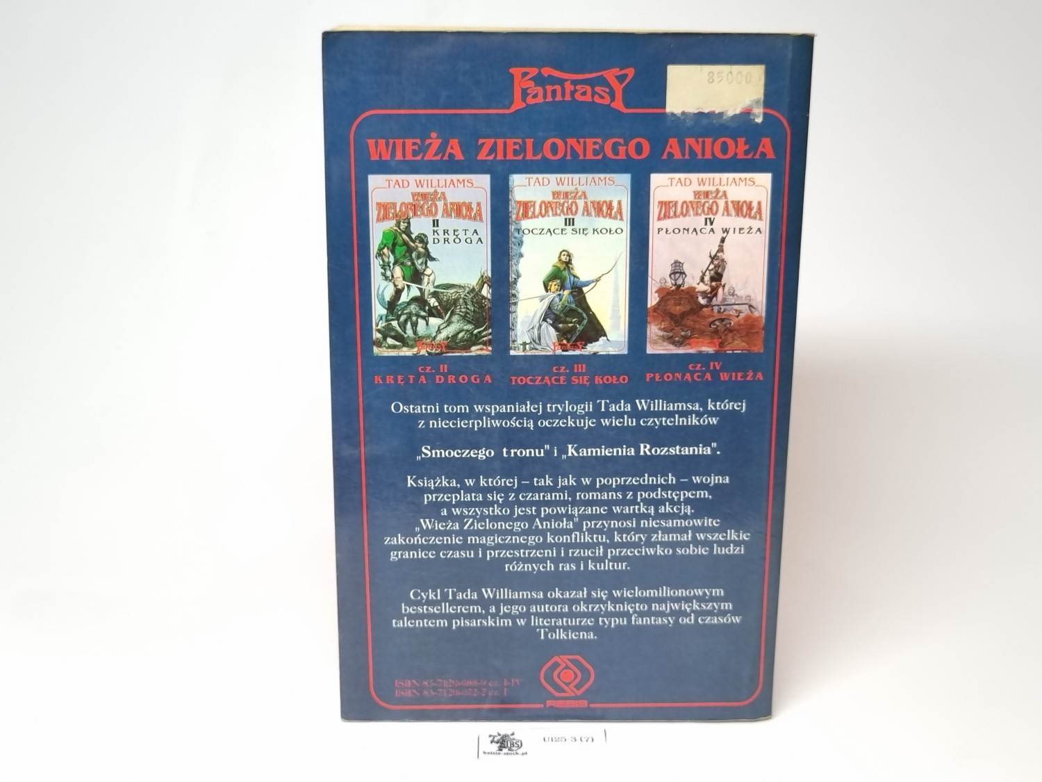 Tad Williams WIeża Zielonego anioła I cierpliwy kamień