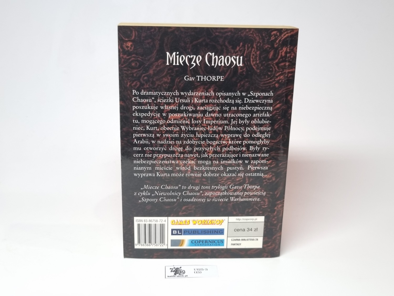 Niewolnicy ciemności TOM II Miecze chaosu Gav Thorpe