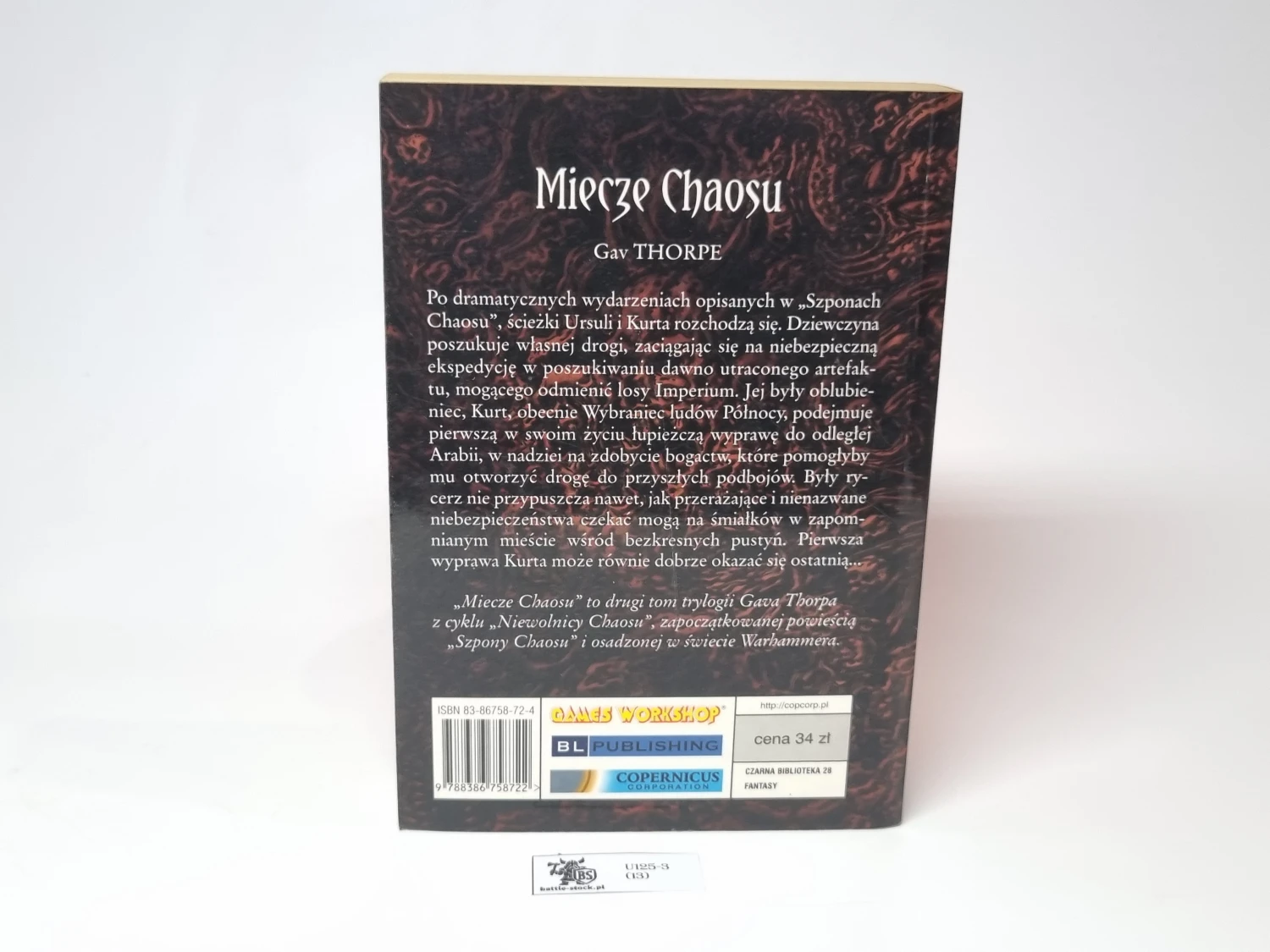 Niewolnicy ciemności TOM II Miecze chaosu Gav Thorpe