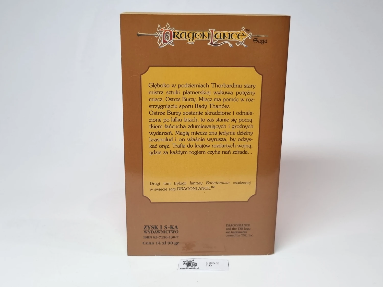 DragonLance Saga Ostrze Burzy