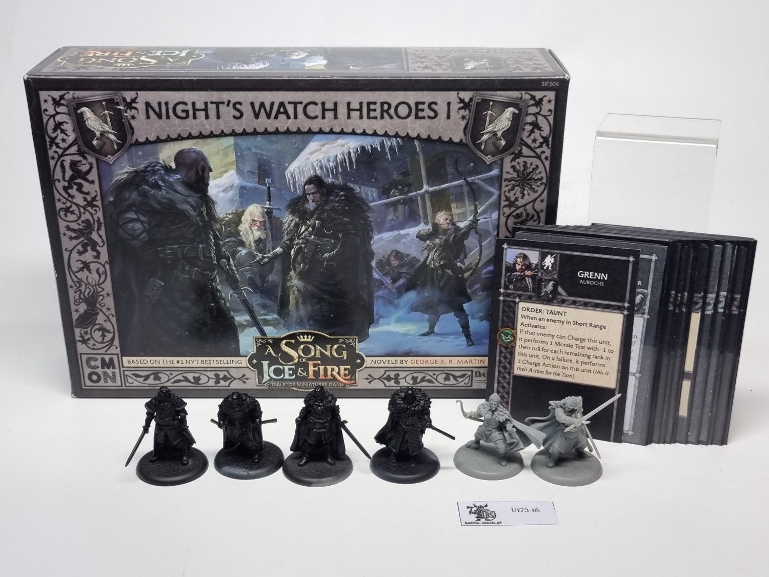 Asoiaf Night's Watch Heroes 1 zestaw