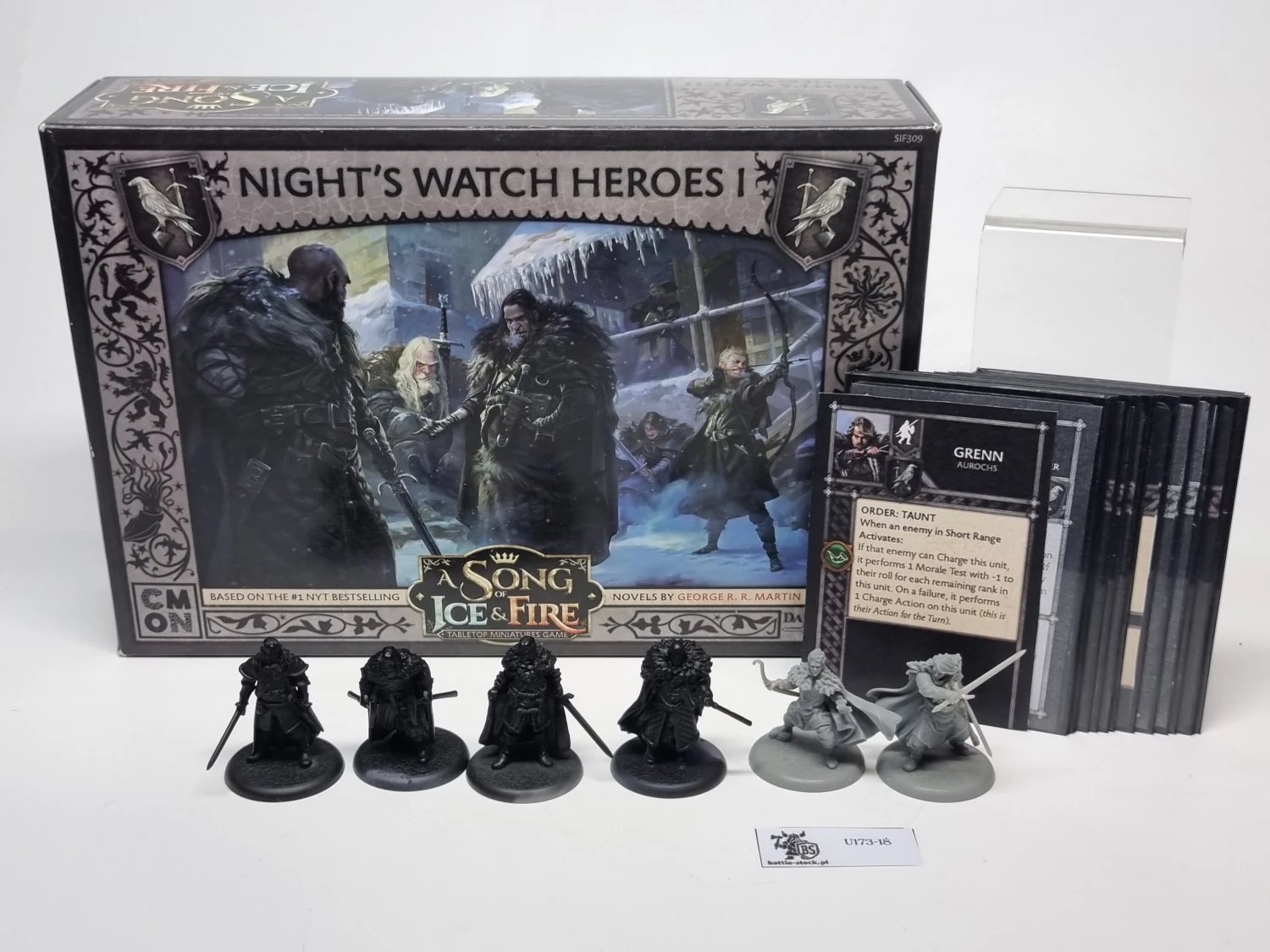 Asoiaf Night's Watch Heroes 1 zestaw