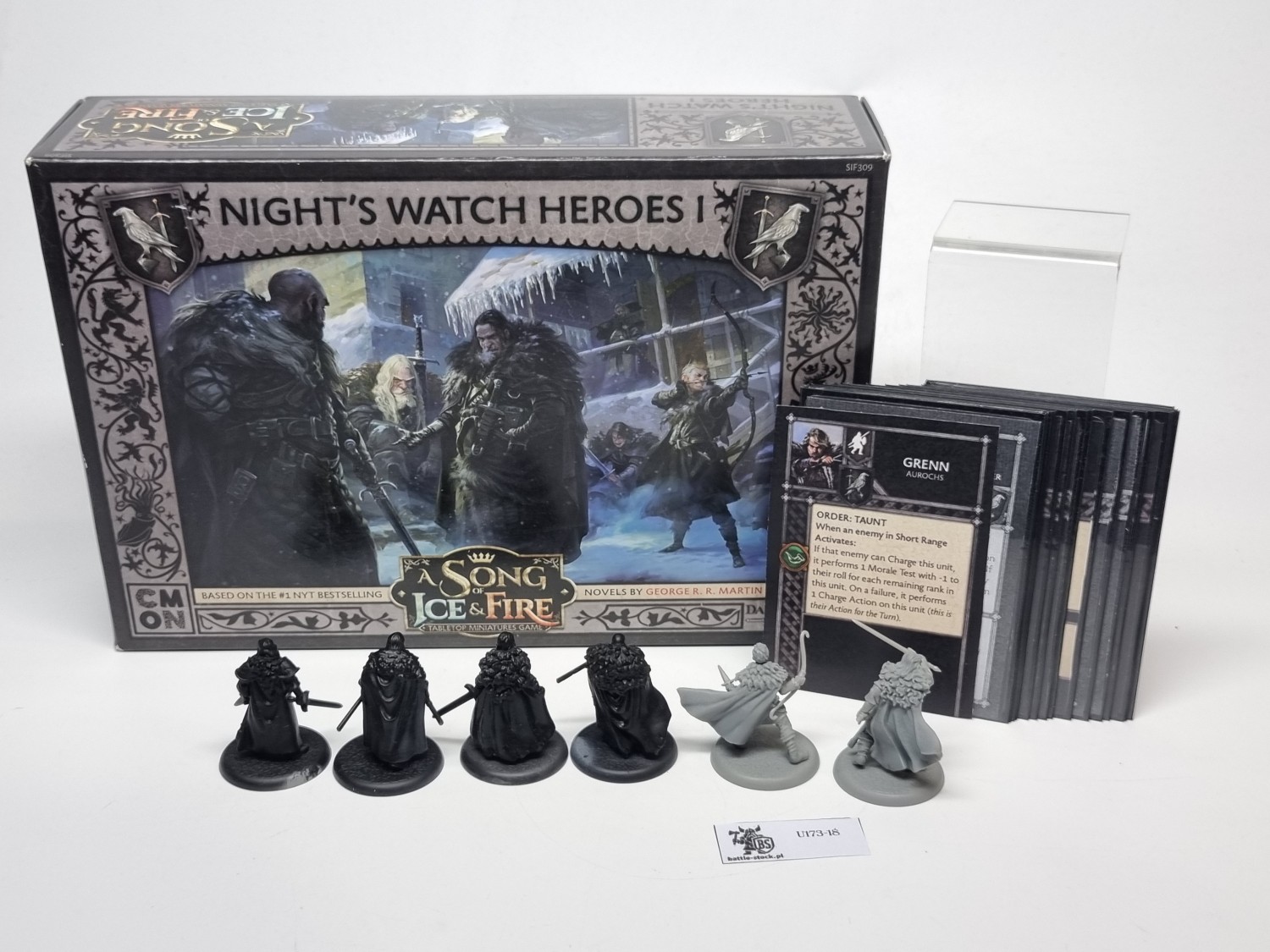Asoiaf Night's Watch Heroes 1 zestaw