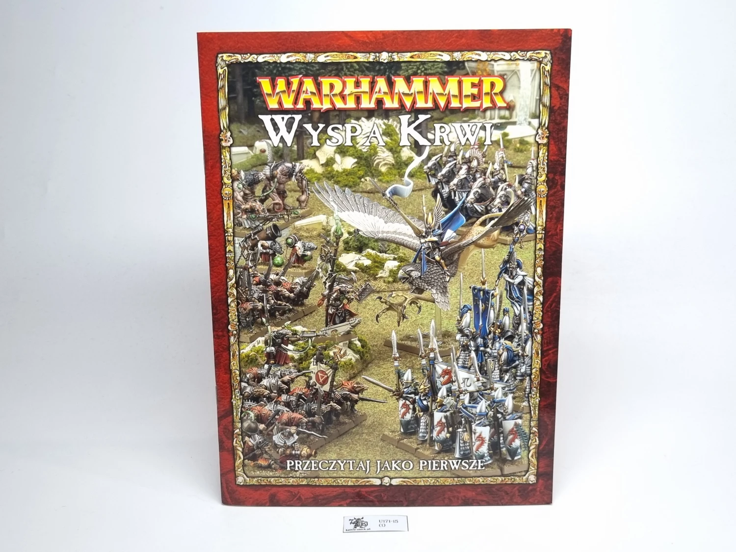 warhammer wyspa krwi książeczka
