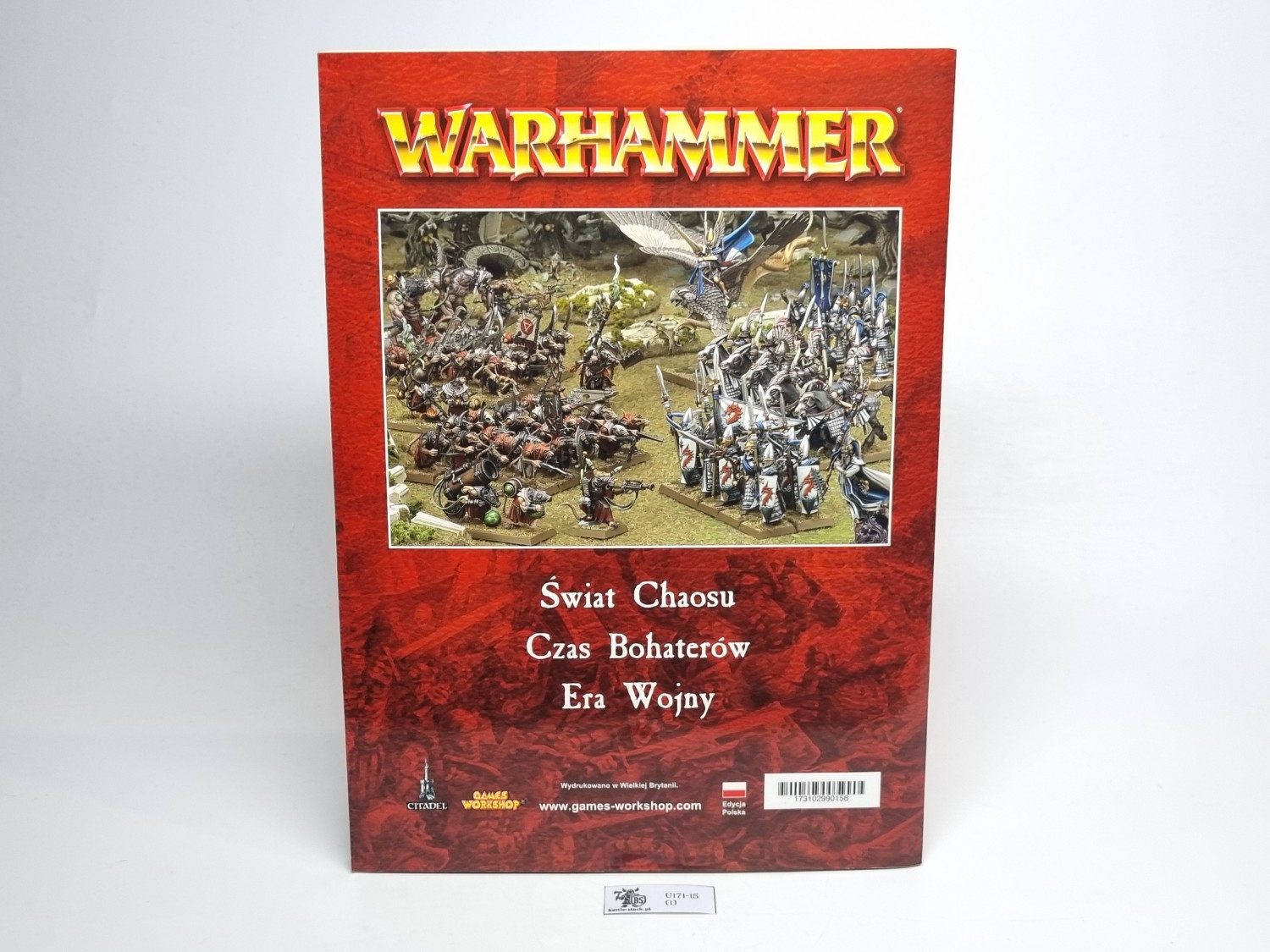 warhammer wyspa krwi książeczka