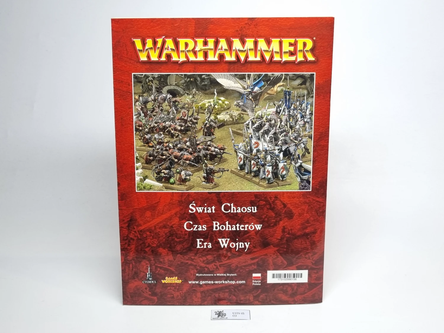 warhammer wyspa krwi książeczka