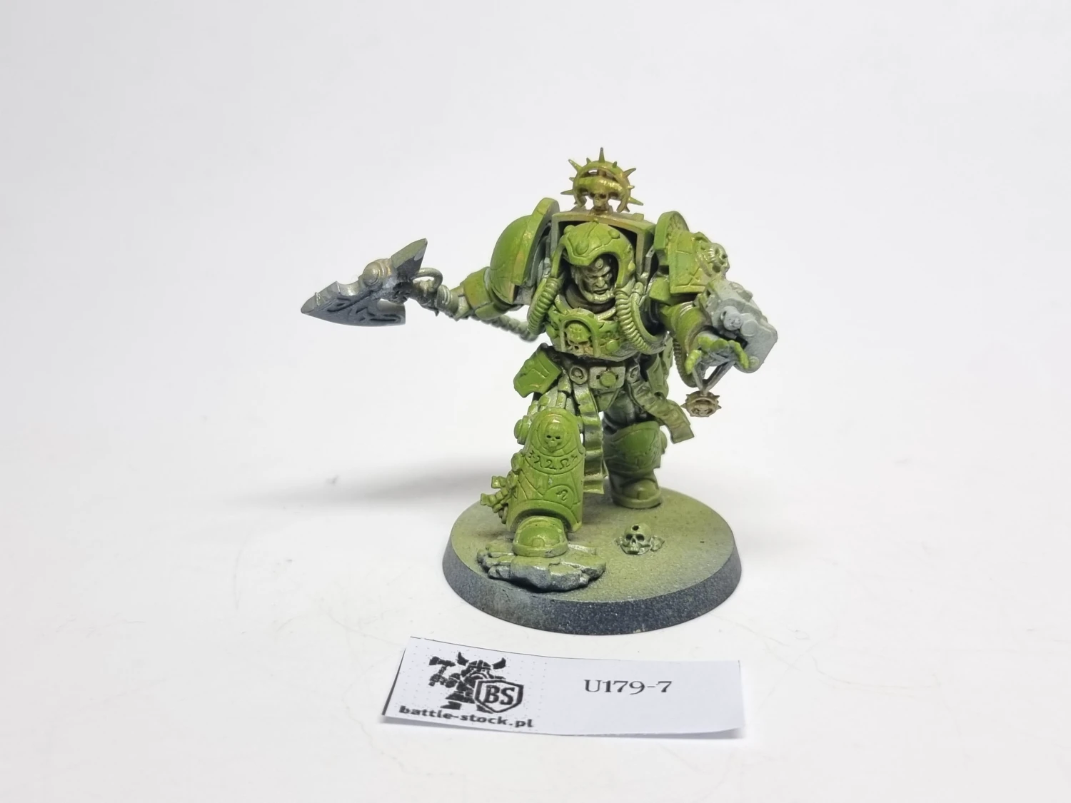 Librarian in terminator armour