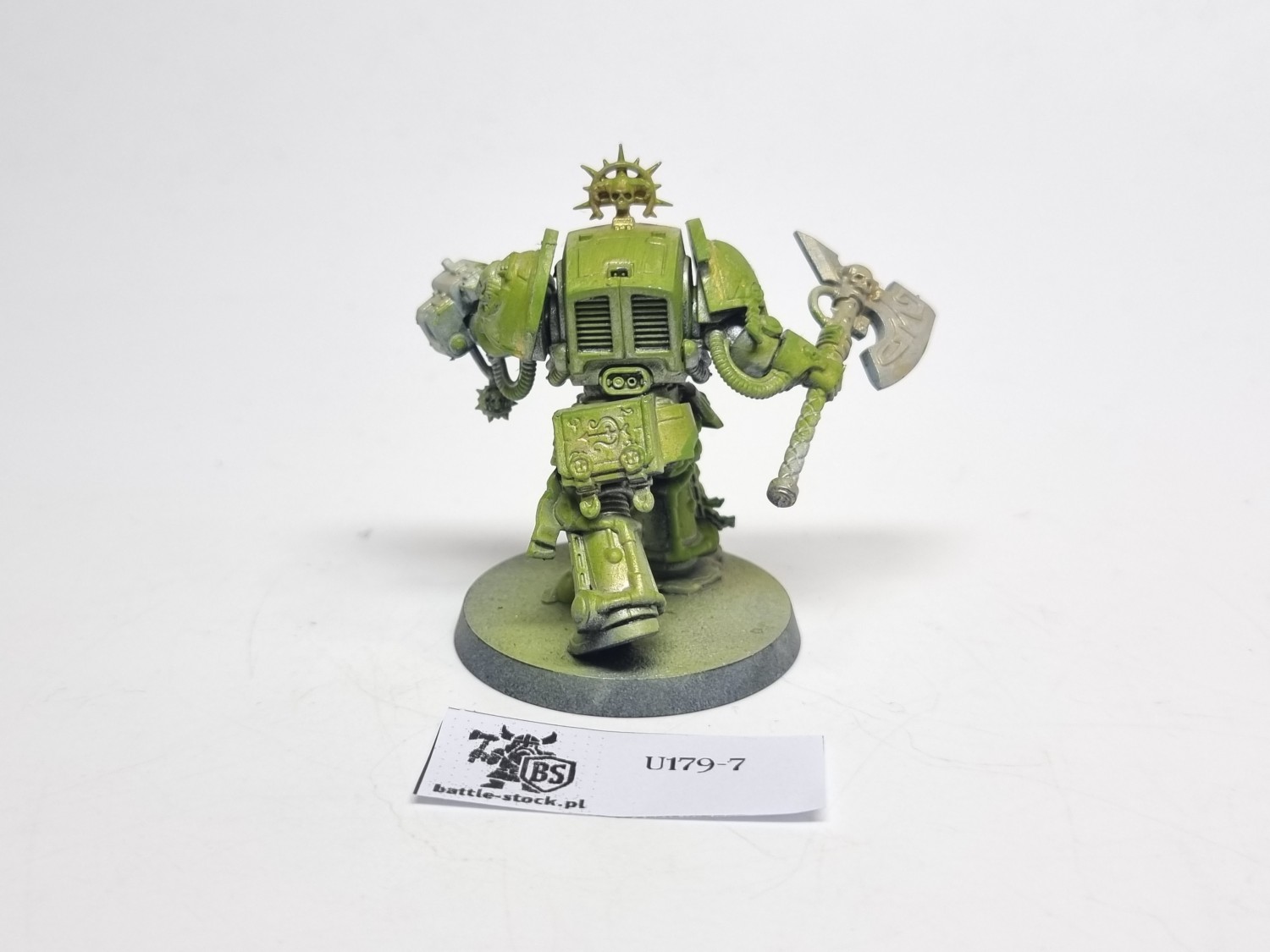 Librarian in terminator armour