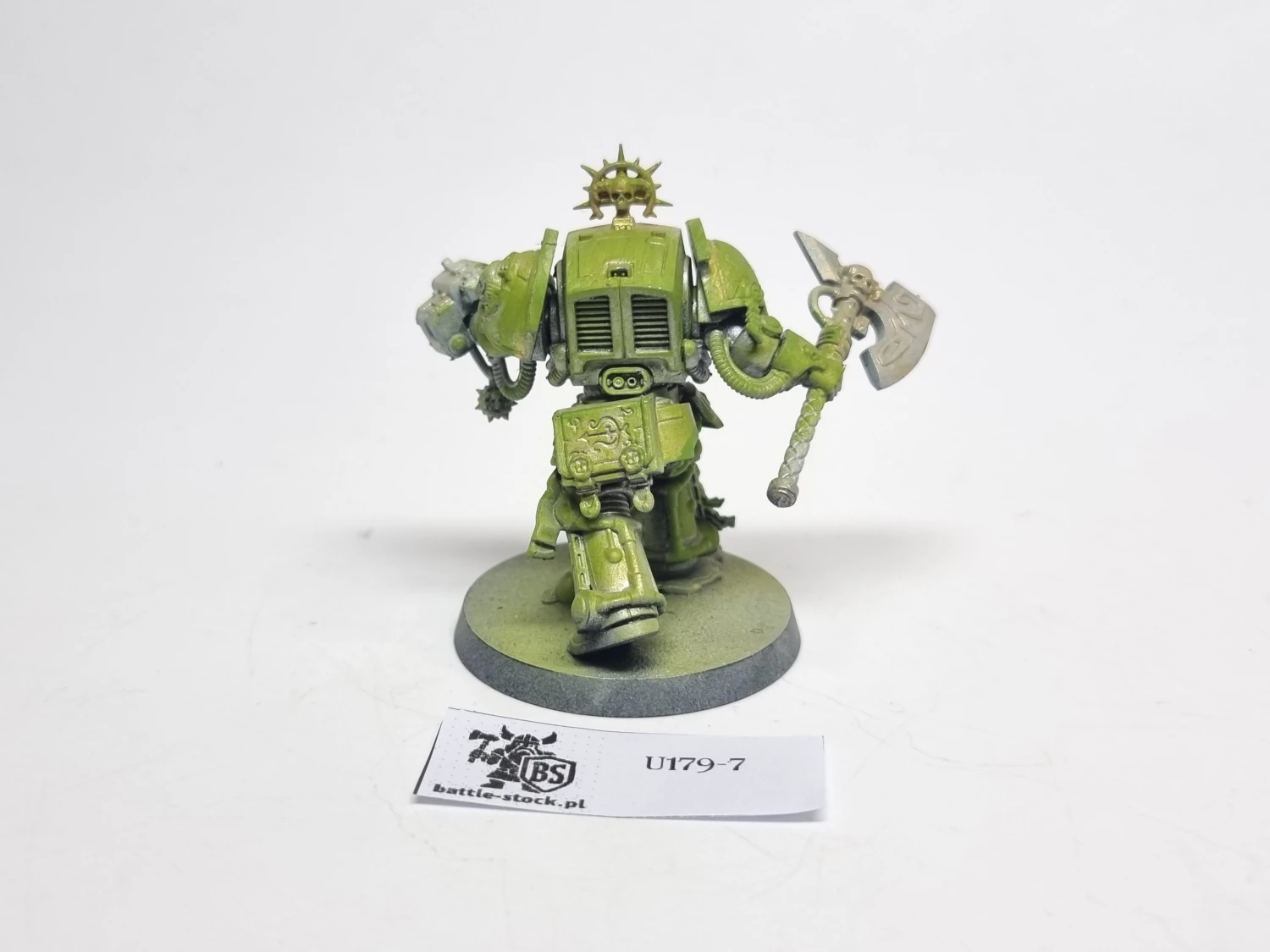 Librarian in terminator armour
