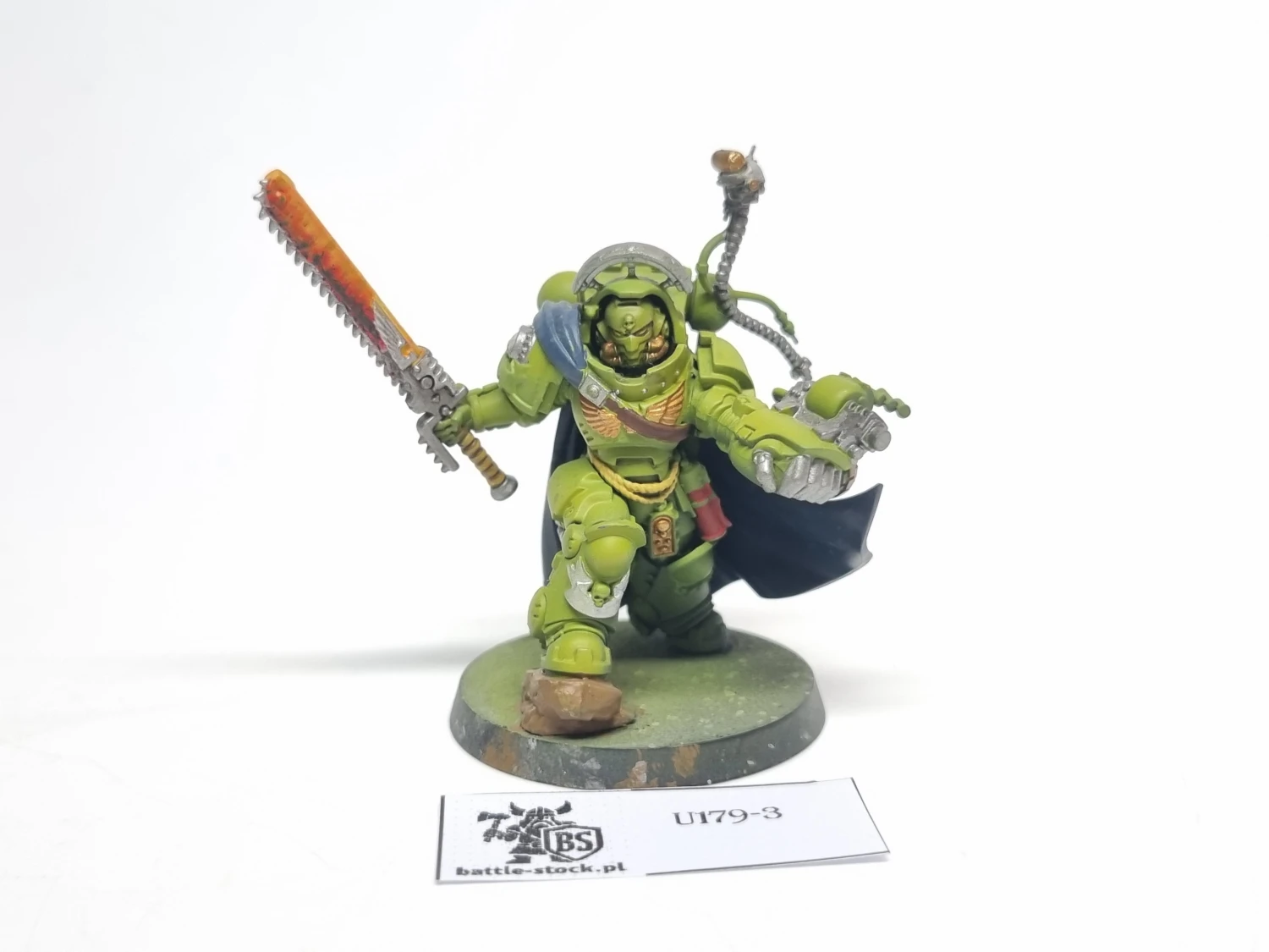 captain in gravis armour