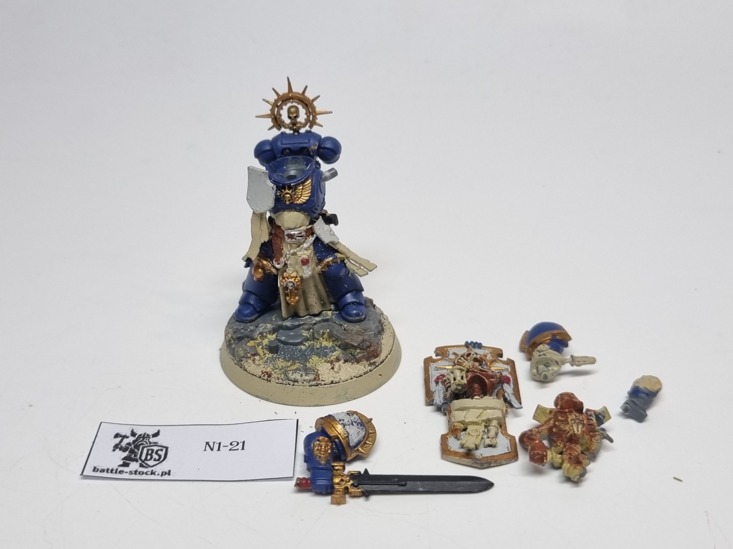captain with relic shield