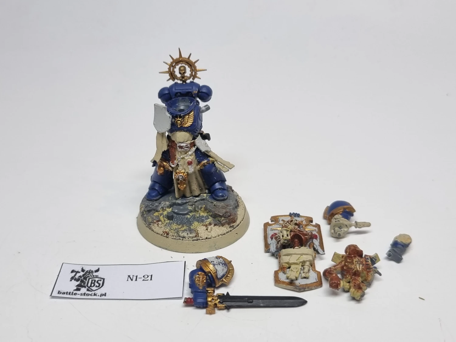 captain with relic shield
