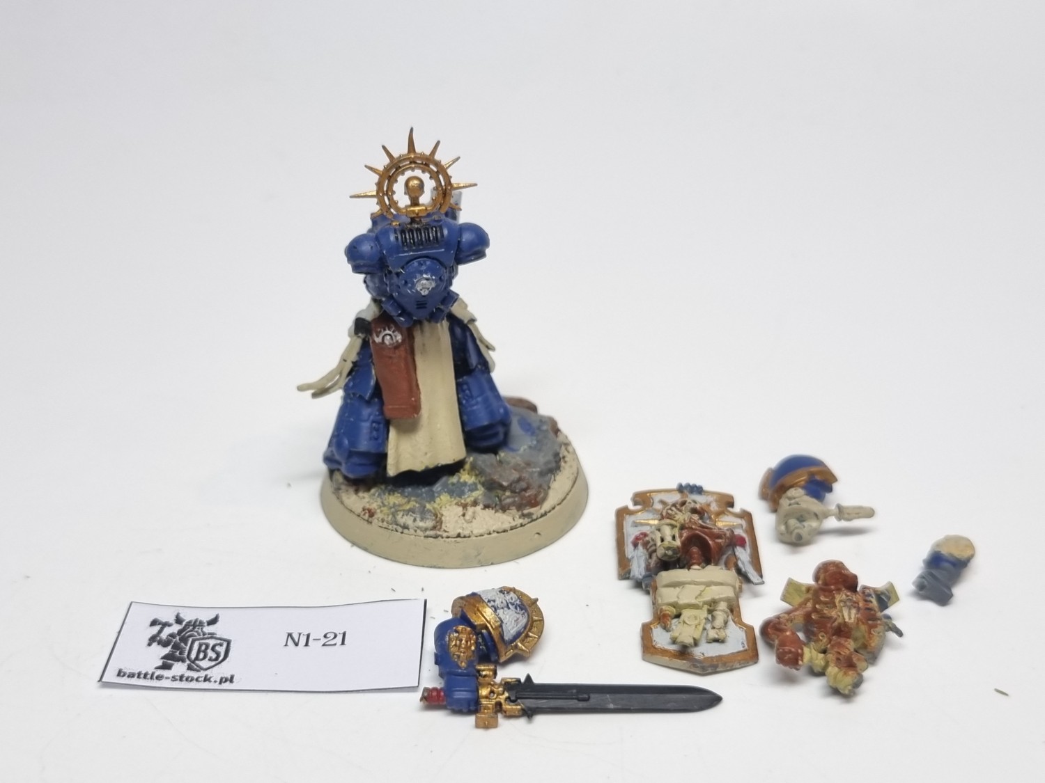 captain with relic shield