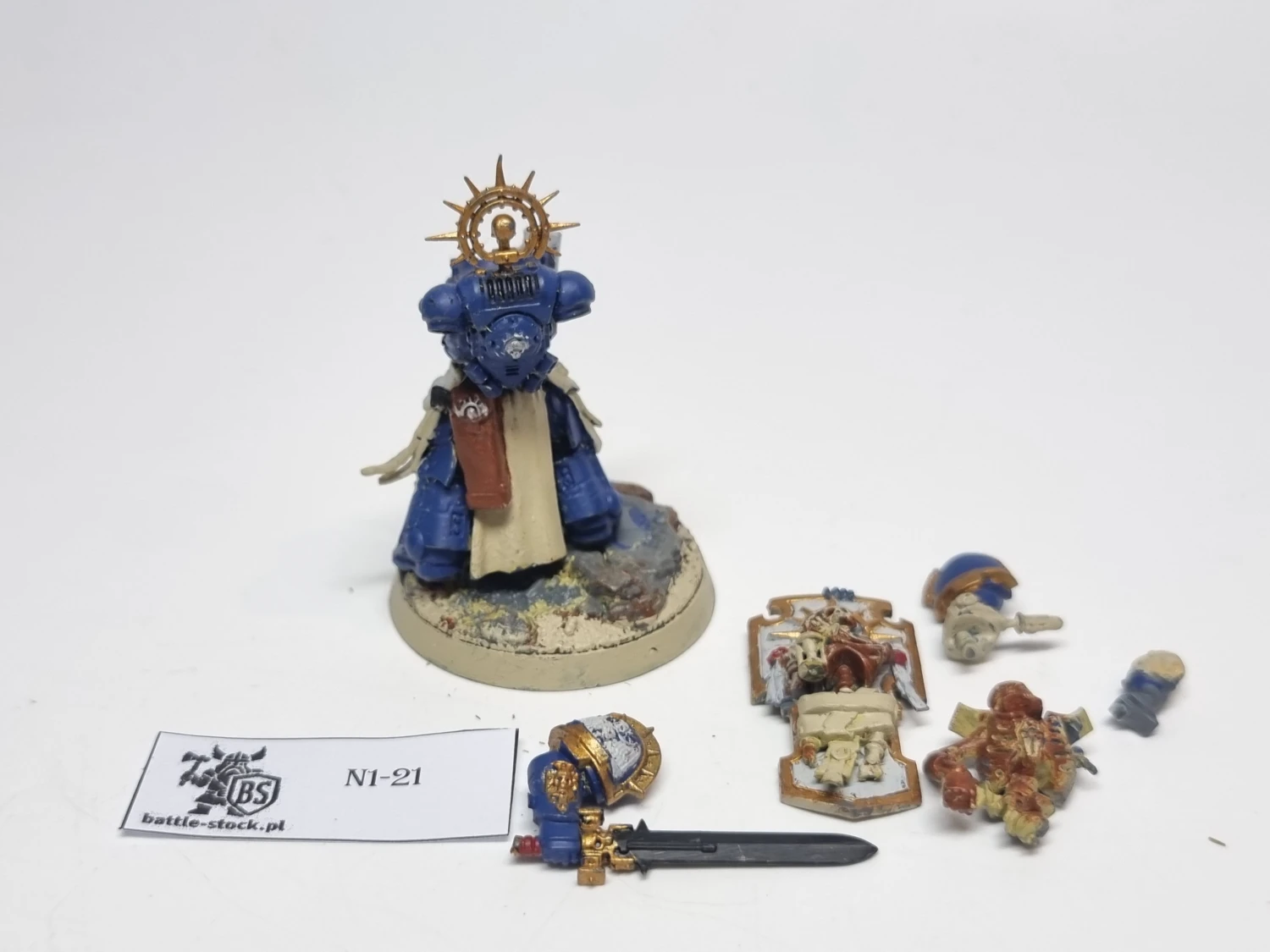 captain with relic shield