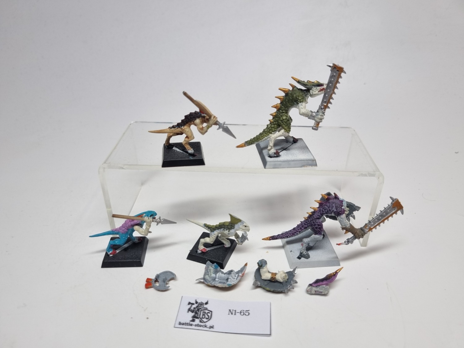 wybrakowane saurus warriors / skinks