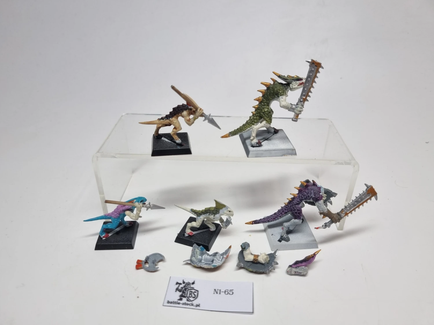 wybrakowane saurus warriors / skinks