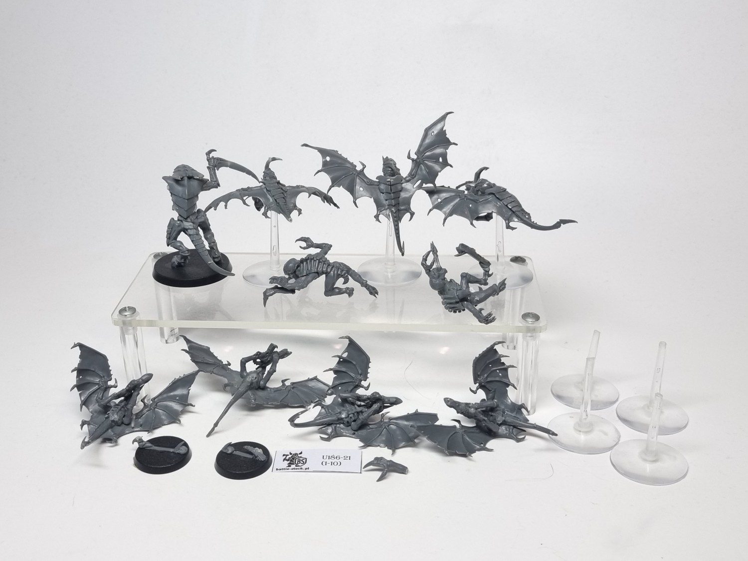 uszkodzone tyranids zestaw