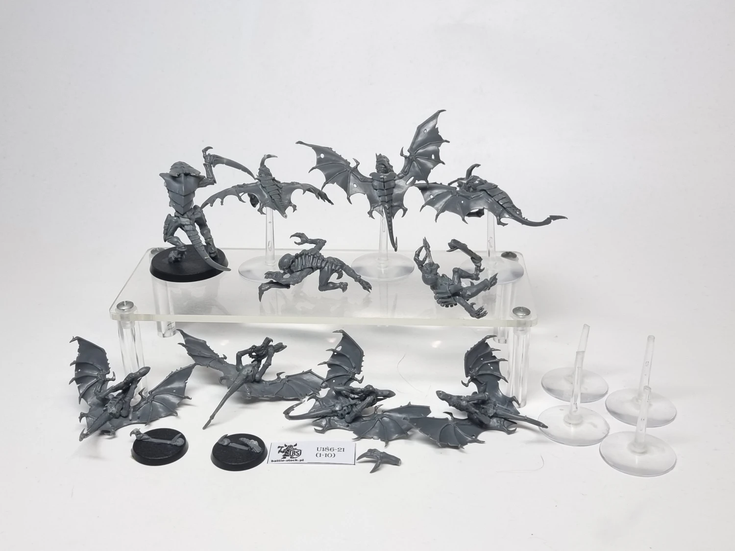 uszkodzone tyranids zestaw