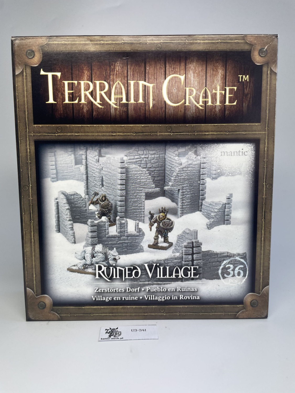 Terrain crate ruined village
