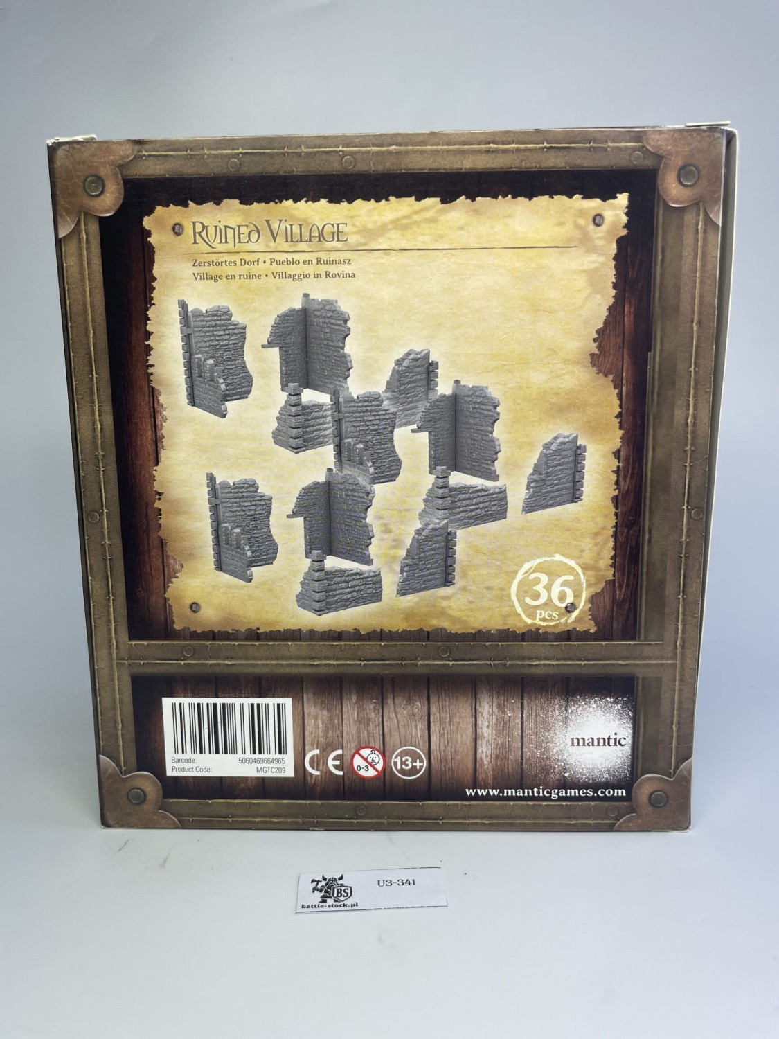 Terrain crate ruined village