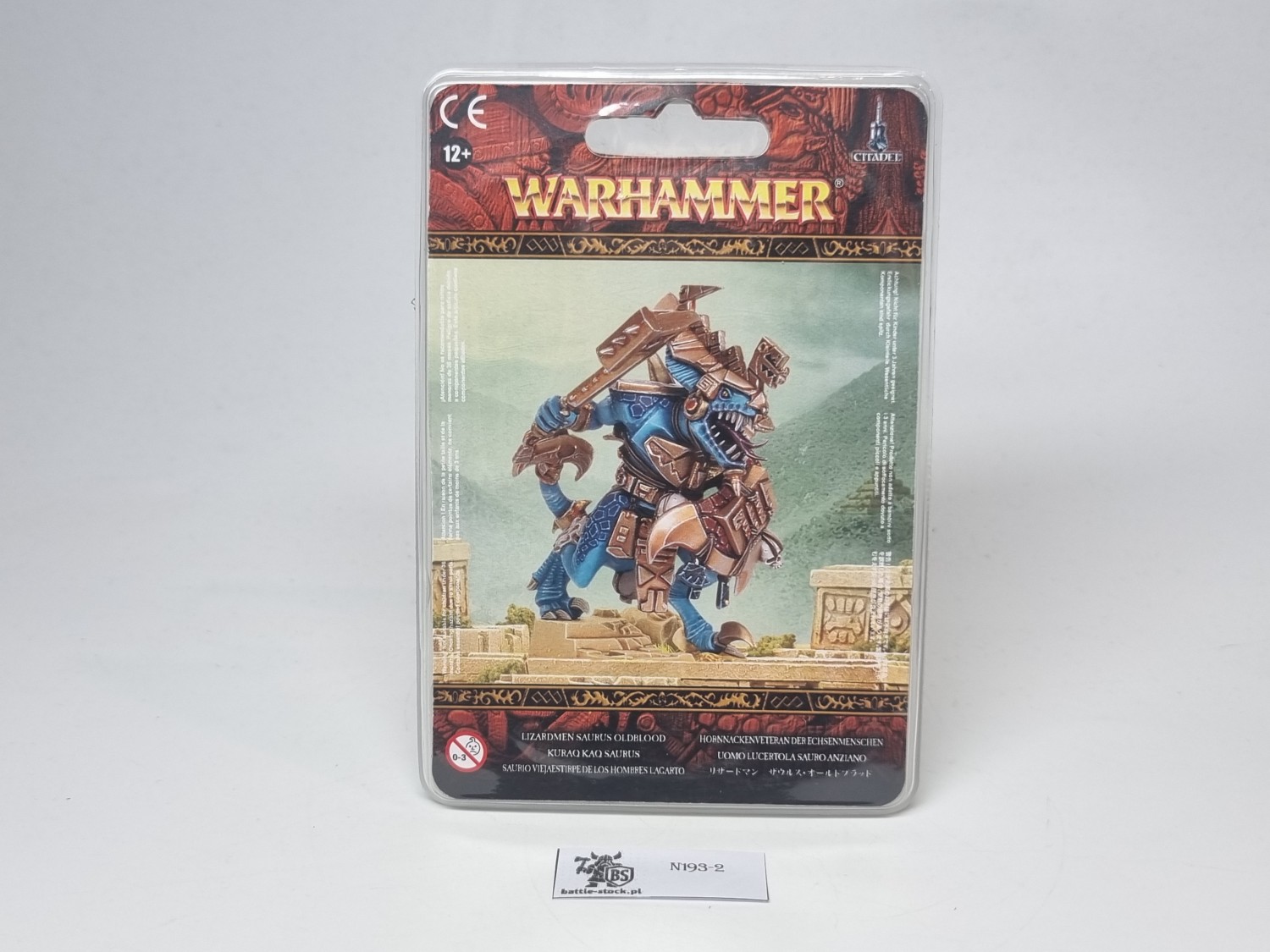 lizardmen saurus oldblood