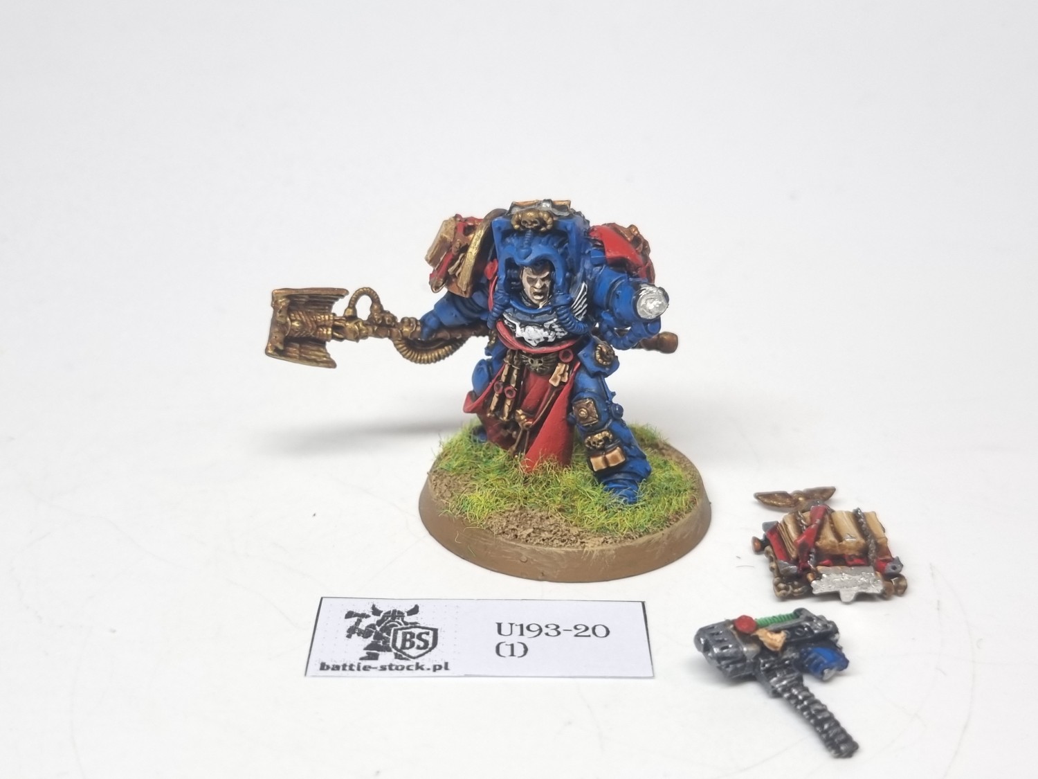 librarian in terminator armour