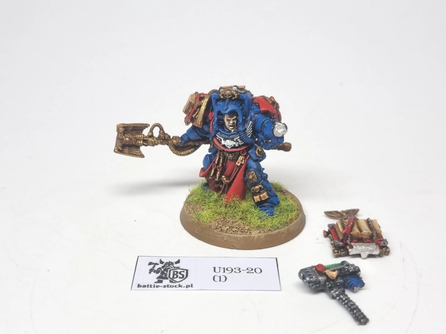 librarian in terminator armour