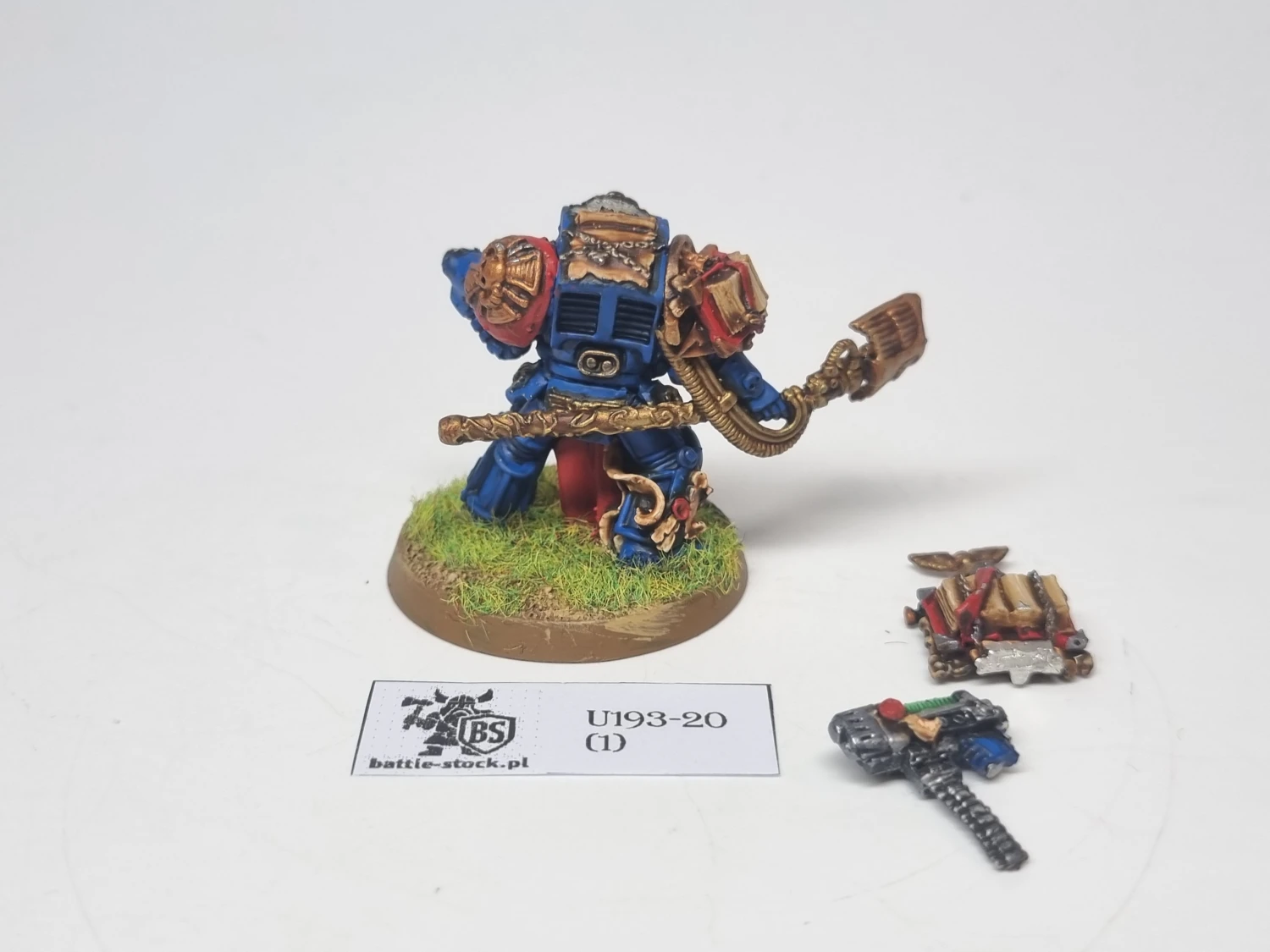 librarian in terminator armour