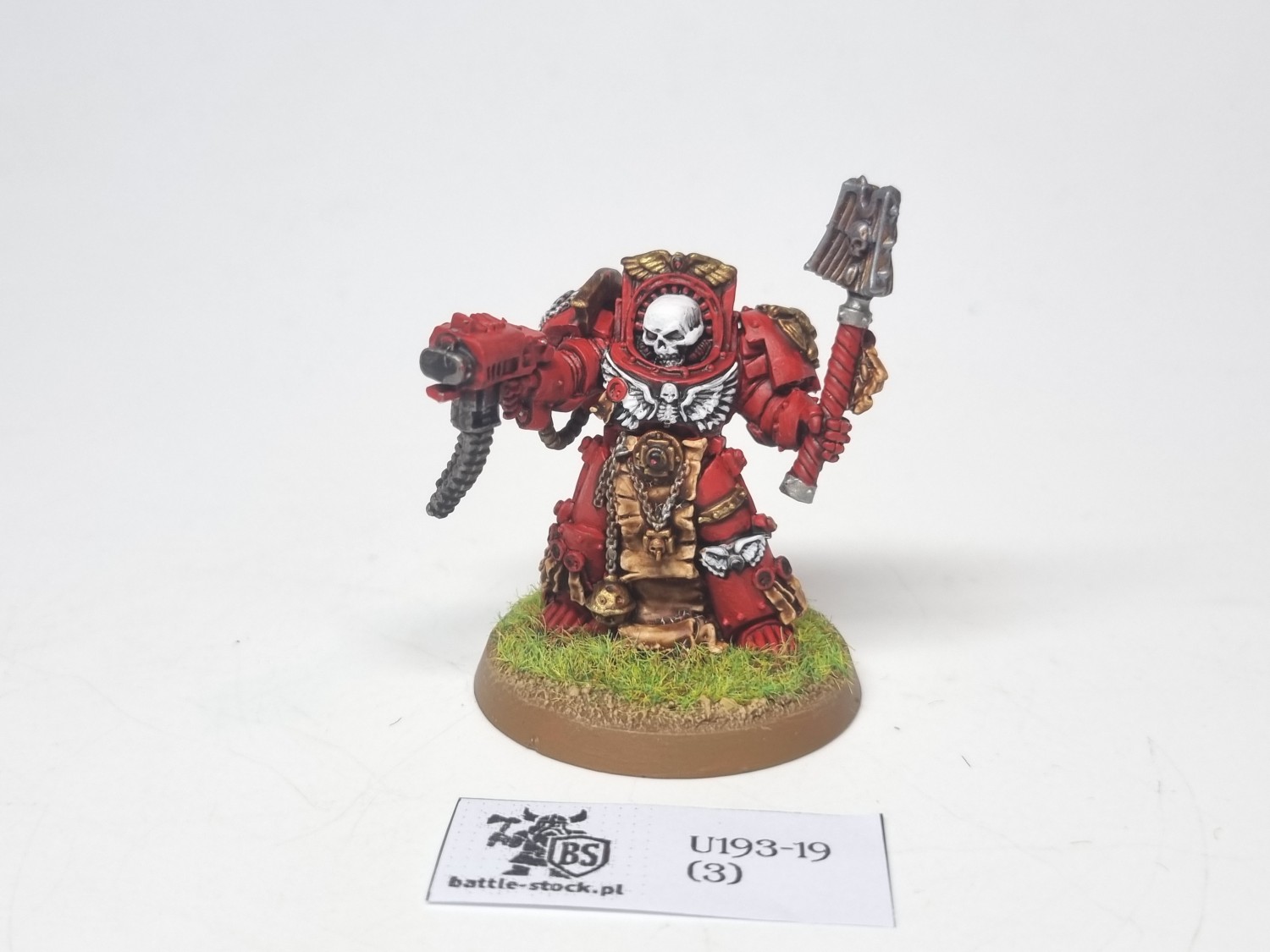 chaplain in terminator armour