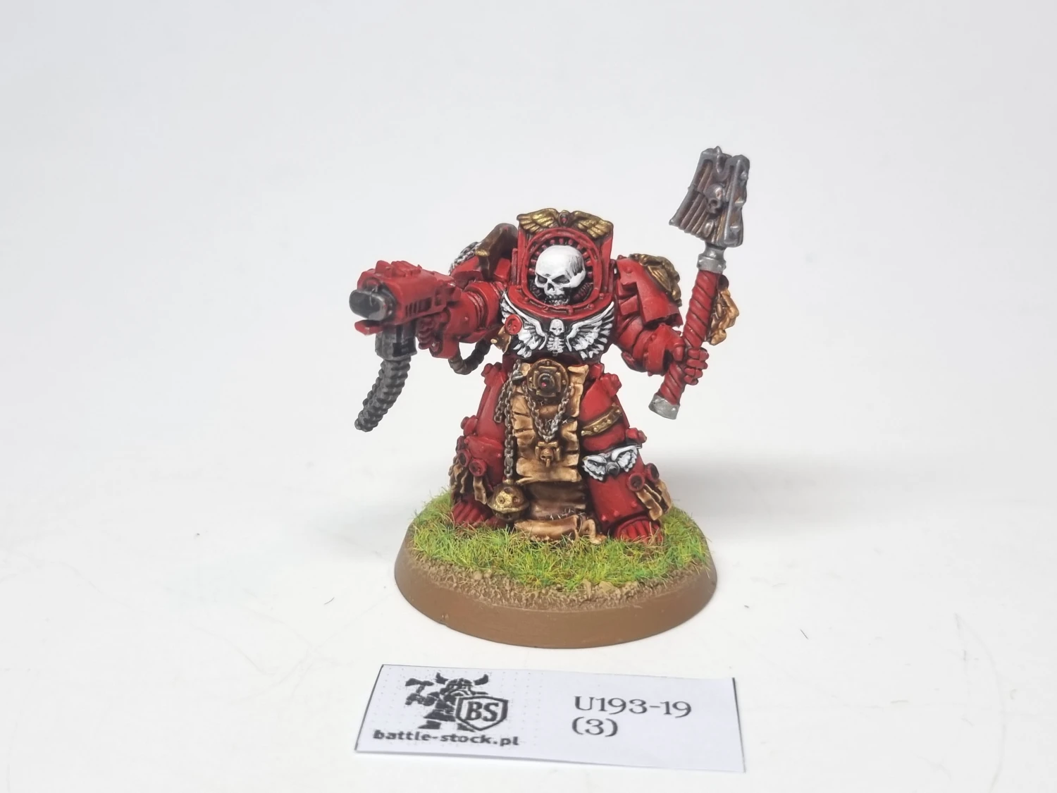 chaplain in terminator armour