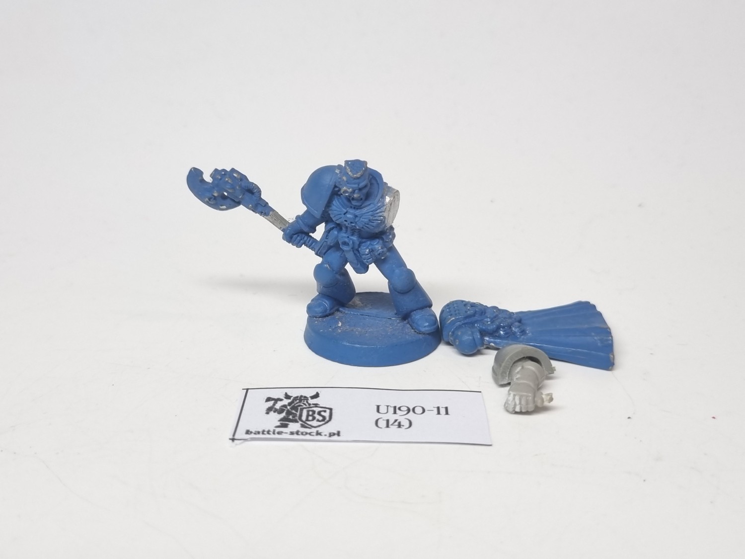 captain with axe