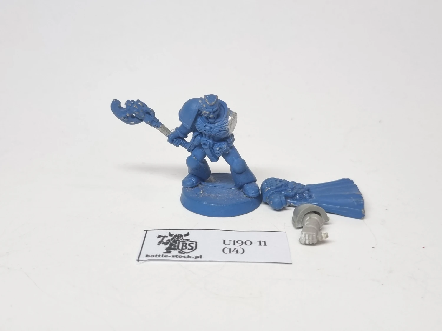 captain with axe