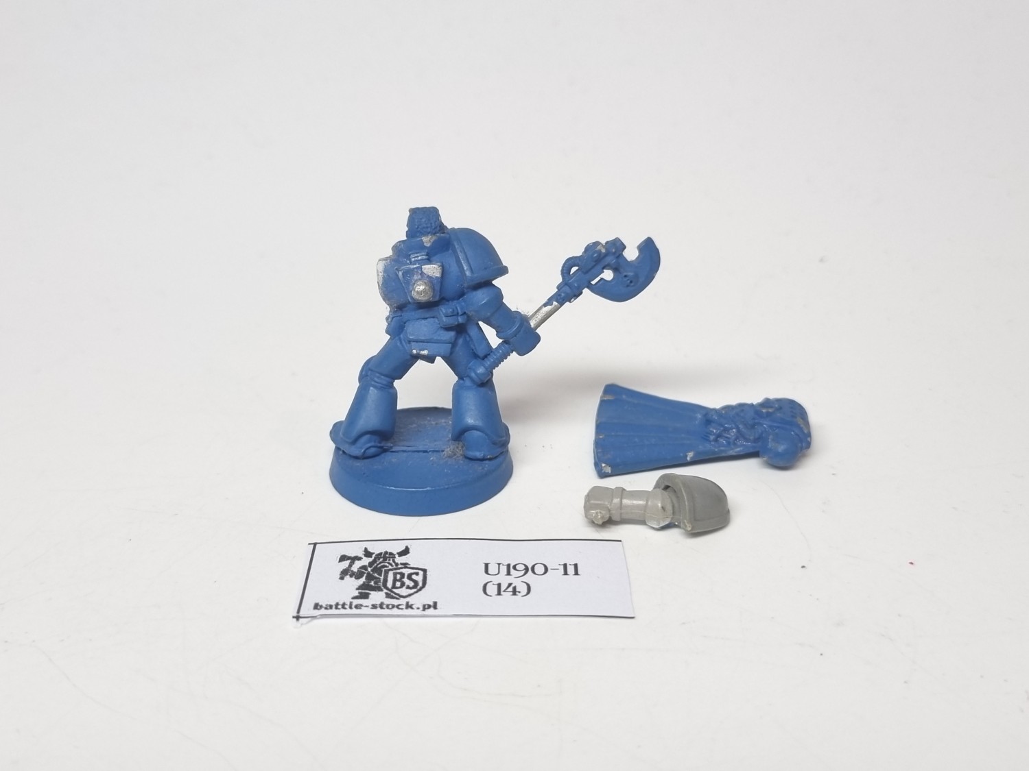 captain with axe