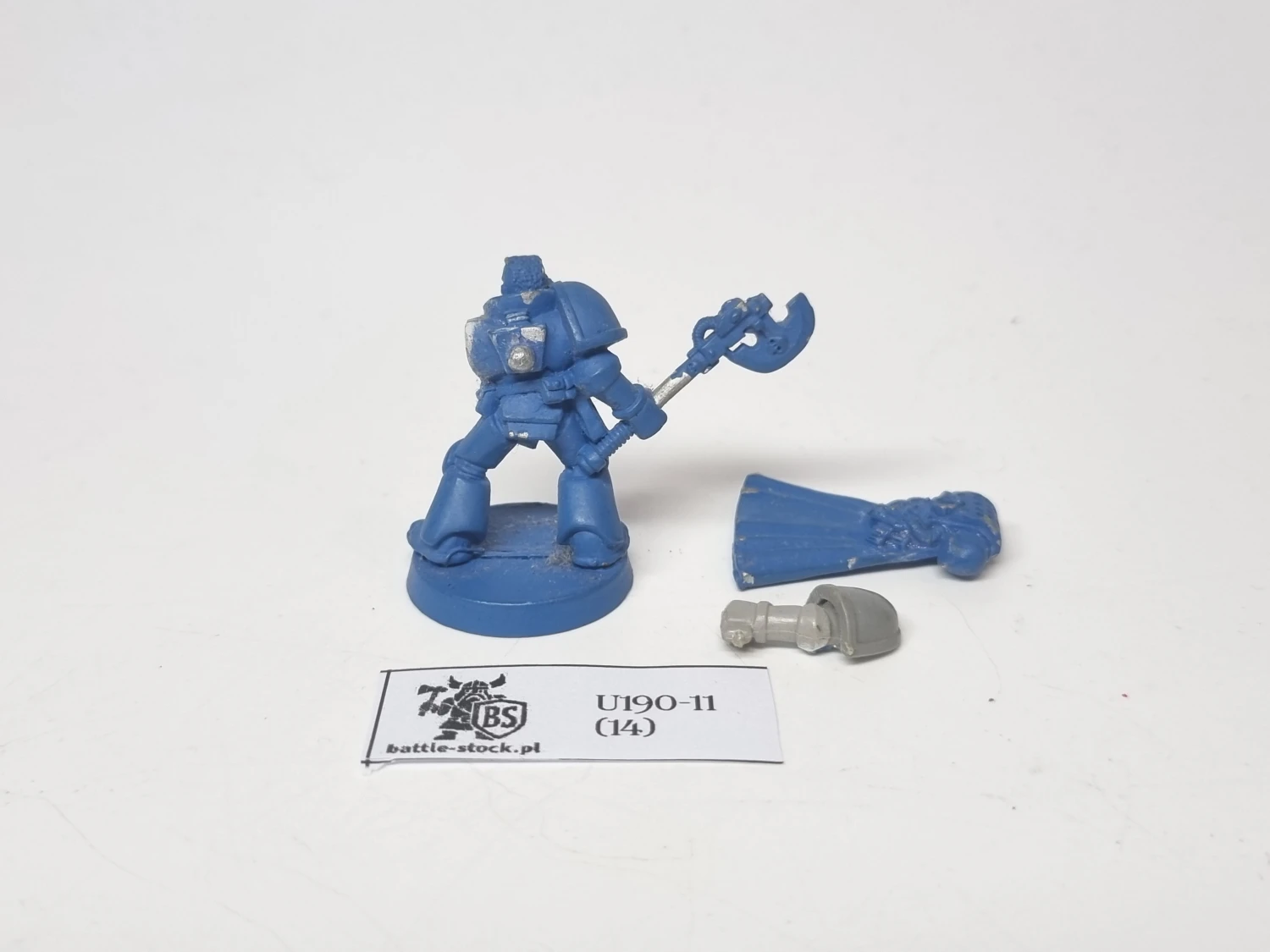 captain with axe