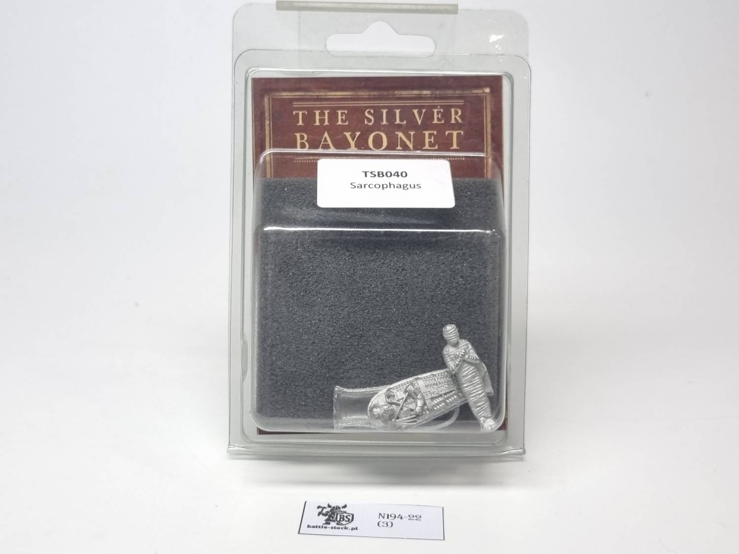 The silver bayonet sarcophagus