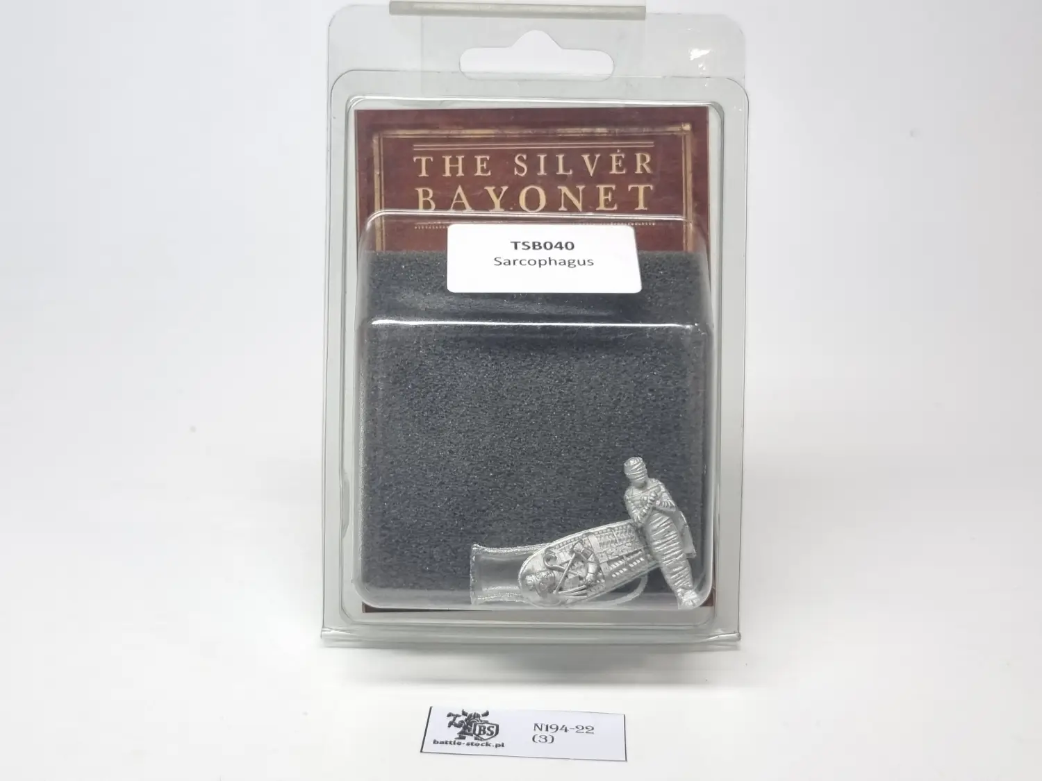 The silver bayonet sarcophagus