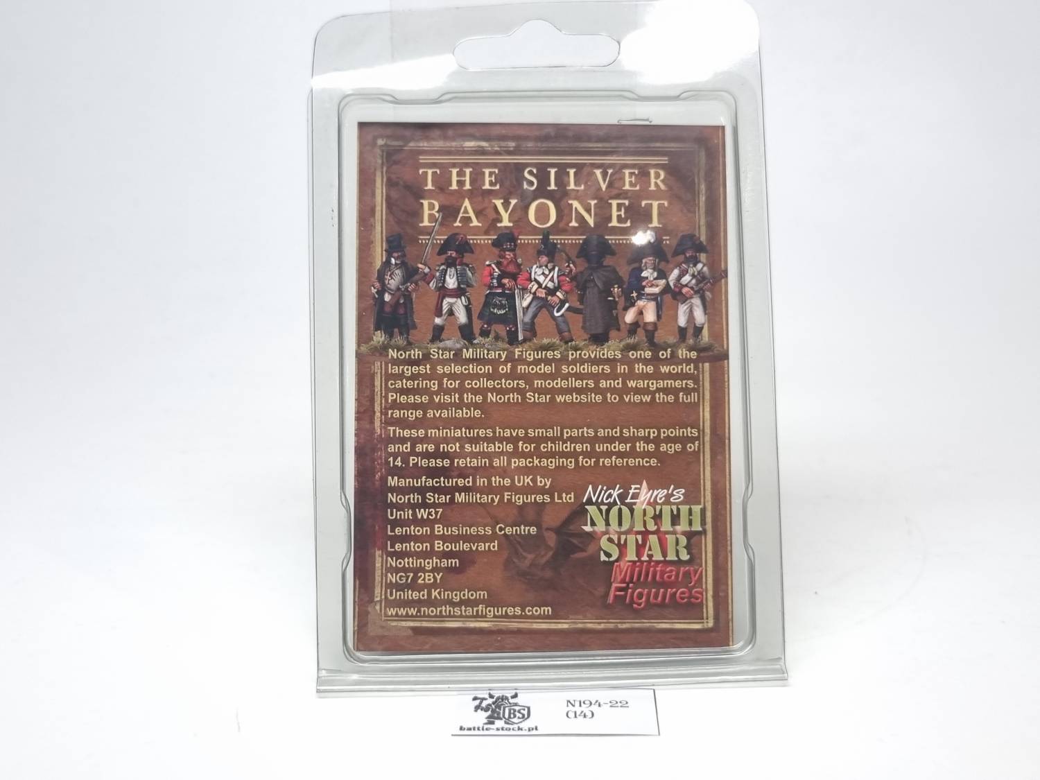 The silver bayonet skeletal soldiers (norman)