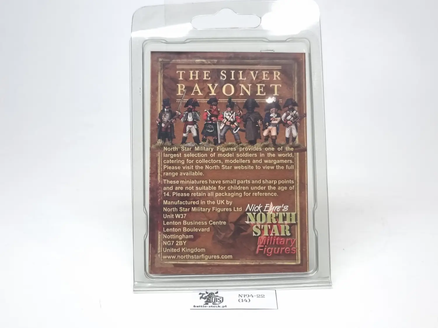 The silver bayonet skeletal soldiers (norman)