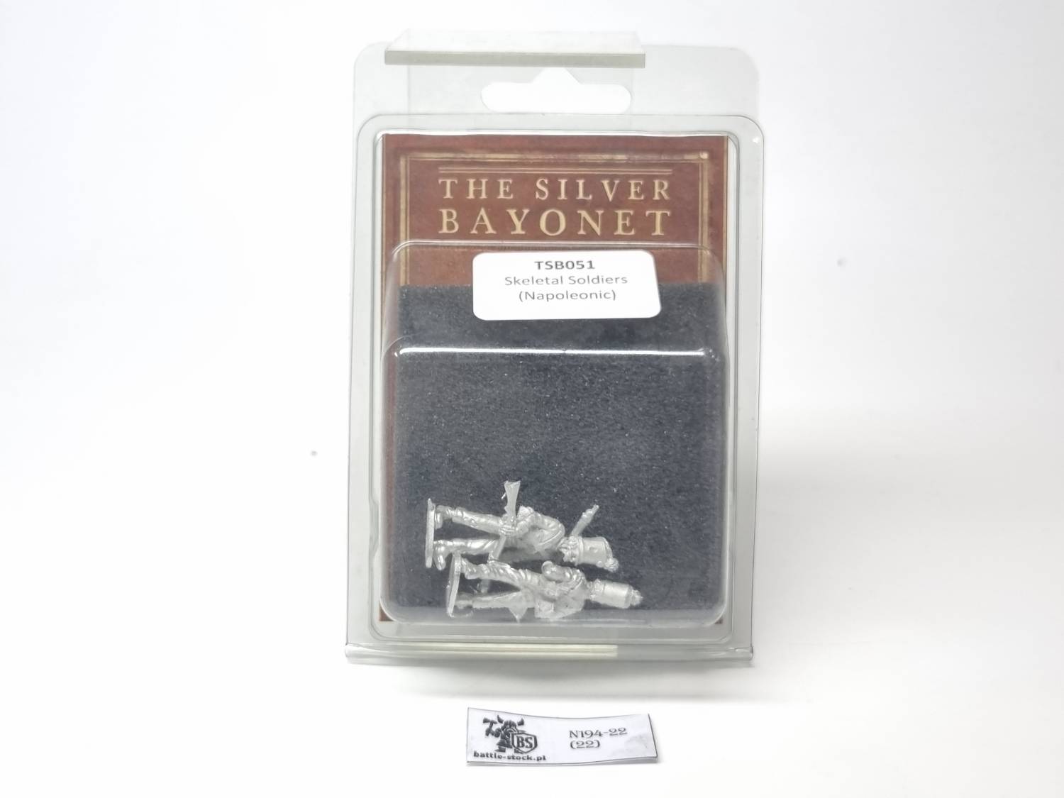 The silver bayonet skeletal soldiers (napoleonic)