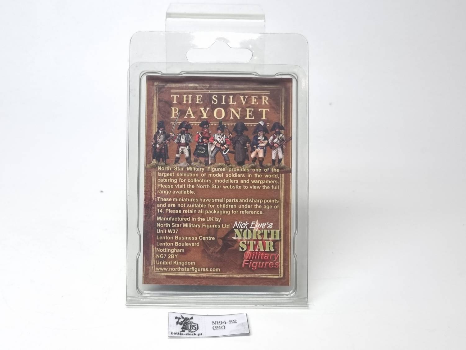 The silver bayonet skeletal soldiers (napoleonic)