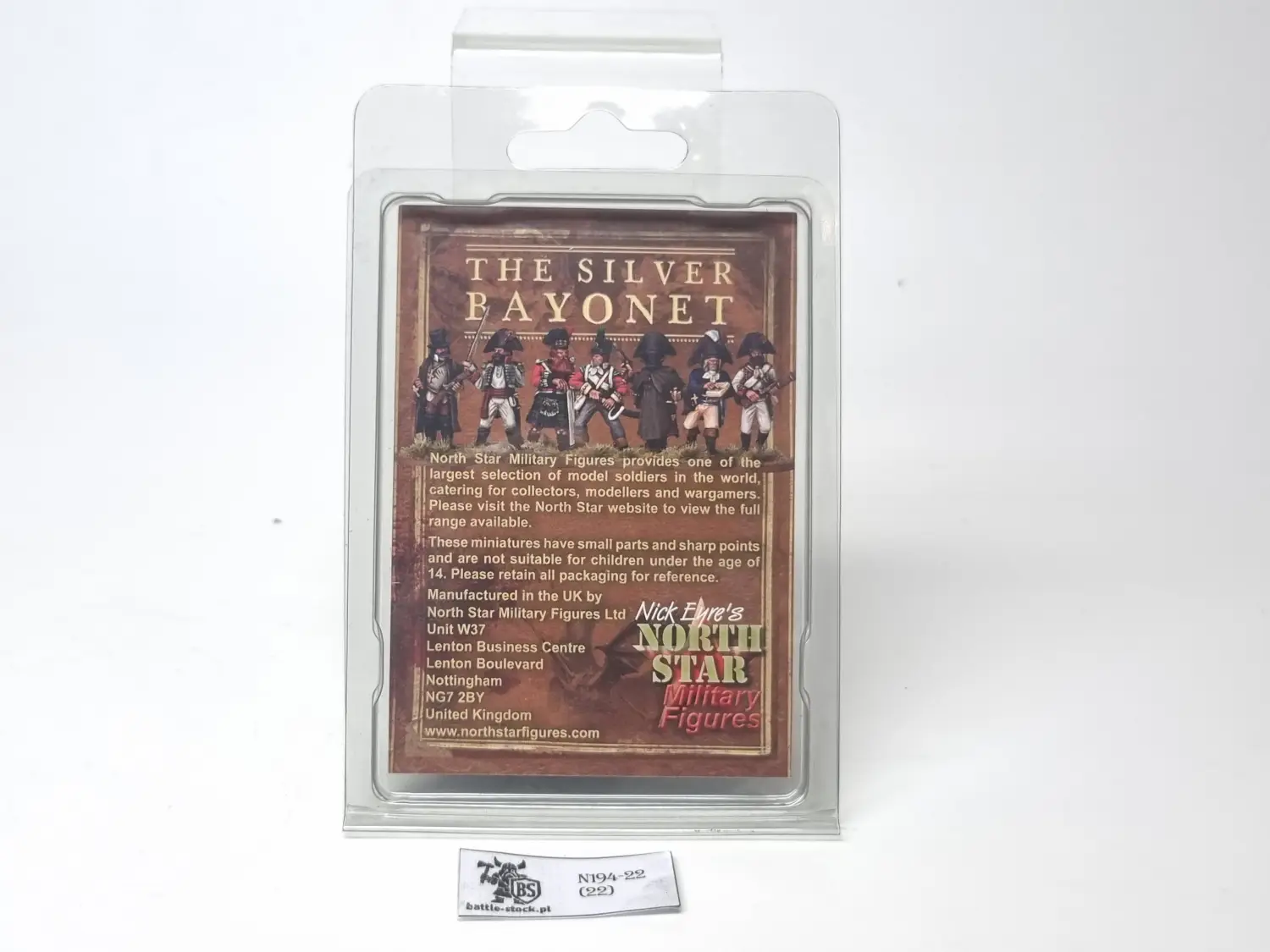 The silver bayonet skeletal soldiers (napoleonic)