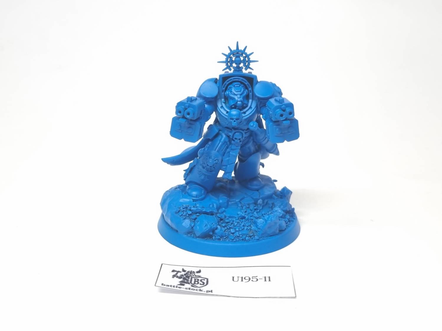 Captain in terminator armour