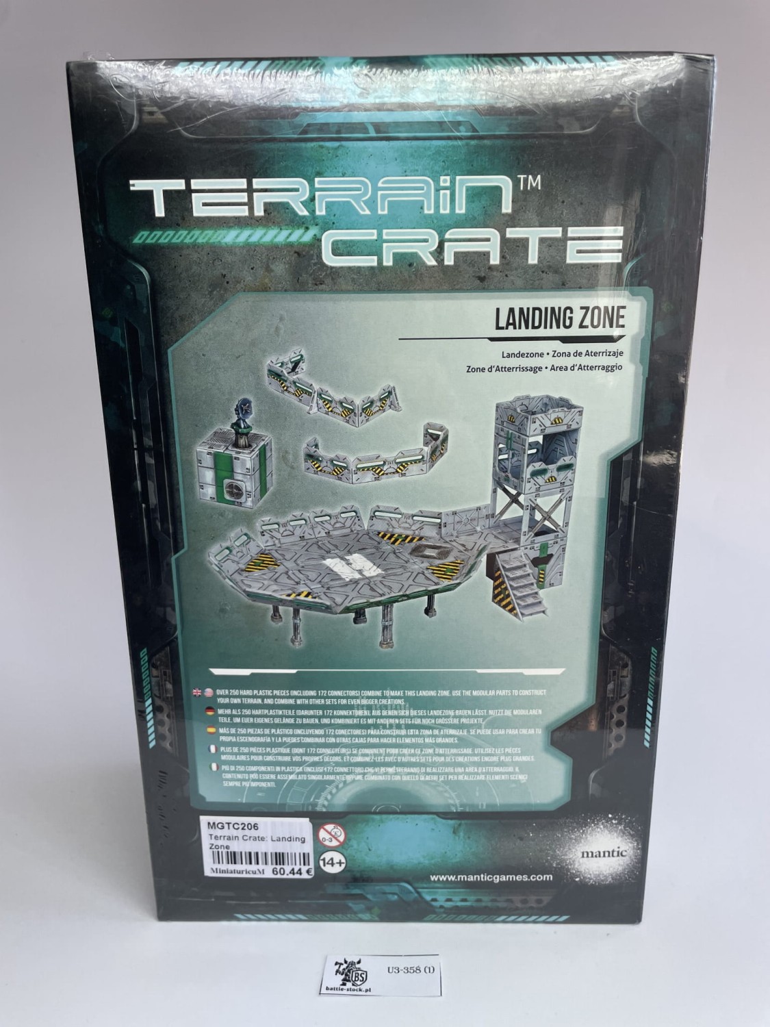 Mantic terrain crate landing zone