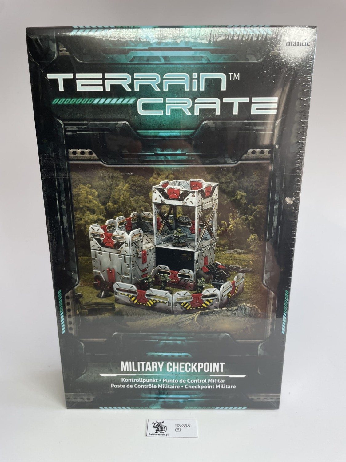 Mantic terrain crate Military checkpoint