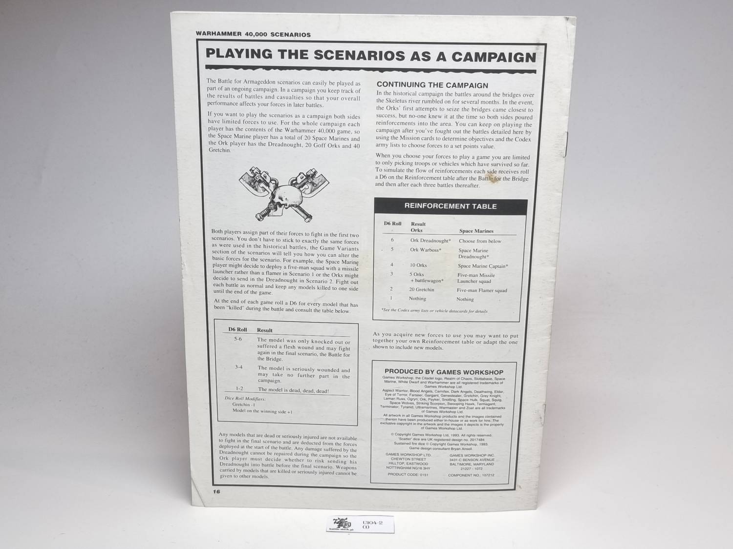 Battle for armageddon scenarios